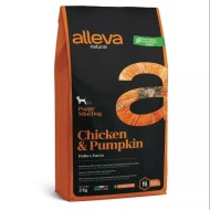 Alleva NATURAL dog chicken & pumpkin puppy mini 2kg - cena, srovnání