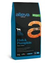Alleva NATURAL dog fish & pumpkin adult medium maxi 2kg