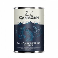 Canagan Salmon & Harring supper 400g - cena, srovnání