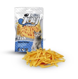 Calibra Cat pamlsok JOY Fish strips 70g