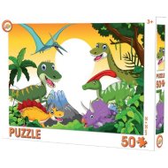 Toy Universe Puzzle Pravek s dinosaurami 50ks - cena, srovnání