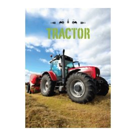 Brandmac Fleecová deka Červený traktor 100 x 140 cm