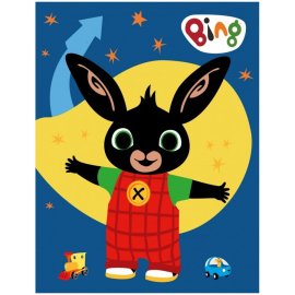Brandmac Chlapčenská fleecová deka Zajačik Bing a jeho hračky 100 x 140 cm