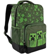 Fashion.uk Chlapčenský batoh s predným vreckom Minecraft Creepers