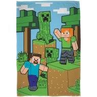 Halantex Fleecová deka Minecraft Alex a Steve 100 x 150 cm - cena, srovnání