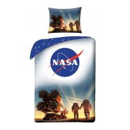 Halantex Bavlnené obliečky NASA kozmická raketa v kozmodrómu Bajkonur 70 x 90 cm + 140 x 200 cm - cena, srovnání