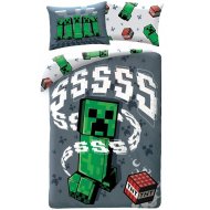 Halantex Bavlnené obliečky Minecraft - Creeper 70 x 90 cm + 140 x 200 cm - cena, srovnání