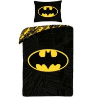 Halantex Bavlnené obliečky Batman - Logo 70 x 90 cm + 140 x 200 cm - cena, srovnání
