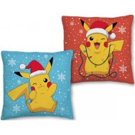 Halantex Obojstranný vianočný vankúš Pokémon Pikachu 40 x 40 cm - cena, srovnání