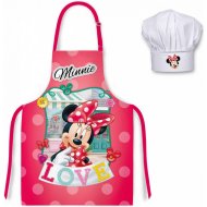 Euroswan Dievčenská zástera Minnie Mouse - LOVE - cena, srovnání