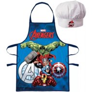 Euroswan Detská zástera s kuchárskou čiapkou Avengers - cena, srovnání