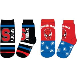 E Plus M Chlapčenské ponožky Spiderman - MARVEL 2ks