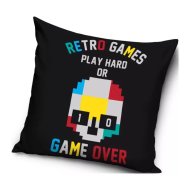 Carbotex Vankúš Retro Games - Play hard or game over - cena, srovnání