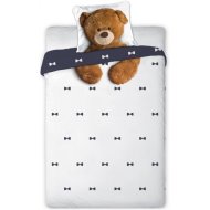 Faro Bavlnené obliečky Medvedík Teddy 70 x 90 cm + 140 x 200 cm - cena, srovnání