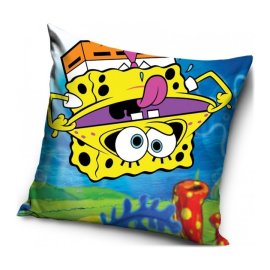 Carbotex Povlak na vankúš SpongeBob hore nohami 40 x 40 cm