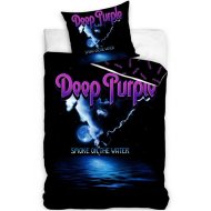 Carbotex Bavlnené obliečky Deep Purple - Smoke on the Water 70 x 90 cm + 140 x 200 cm - cena, srovnání