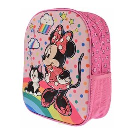 HappySchool Dievčenský 3D plastický batoh Minnie Mouse 10L