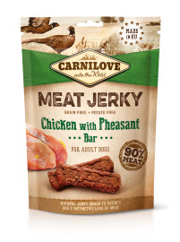 Carnilove Dog Jerky Chicken with Pheasant Bar 100g