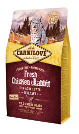 Carnilove Cat Fresh Chicken & Rabbit Gourmand for Adult 2kg