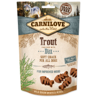 Carnilove Dog Semi Moist Snack Trout & Dill 200g - cena, srovnání