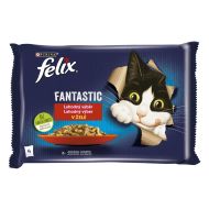 Felix Fantastic Lahodný výber v želé, králik a jahňa 4x85g - cena, srovnání