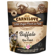 Carnilove Dog Pouch Paté Buffalo with Rose Petals 300g