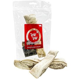 Raw Raw Freeze Dried žvýkací pamlsky Hovězí kůže s chlupy 60g