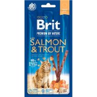 Brit Premium by Nature Cat Sticks with Salmon & Trout 3ks - cena, srovnání