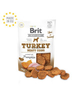 Brit Jerky Turkey Meaty Coins 80g - cena, srovnání