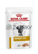Royal Canin Cat Vet Diet Kapsička Urinary S/O Paštéta 12x85g - cena, srovnání