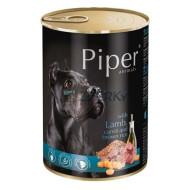 Piper Dog Konzerva Jahňa Mrkva a hneda ryža 400g - cena, srovnání