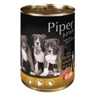 Piper Dog Konzerva Junior Kuracie žalúdky a hnedá ryža 400g - cena, srovnání