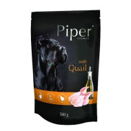 Piper Dog kapsička prepelica 500g - cena, srovnání