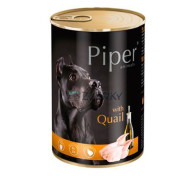 Piper Dog Konzerva prepelica 400g - cena, srovnání