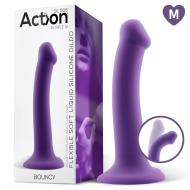 Action Bouncy Liquid Silicone Dildo Hiper Flexible 7" - cena, srovnání