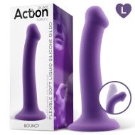 Action Bouncy Liquid Silicone Dildo Hiper Flexible 7.5" - cena, srovnání