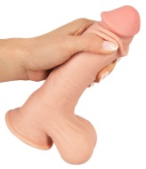 Nature Skin Dildo with Movable Skin 19,9cm - cena, srovnání