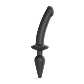 Strap-On-Me Semi-Realistic Switch Plug-in 2in1 Dildo & Butt Plug L