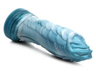 Creature Cocks Sea Serpent Blue Scaly Silicone Dildo - cena, srovnání