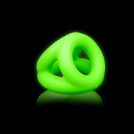 Ouch! Glow in the Dark Cock Ring & Ball Strap 732 - cena, srovnání