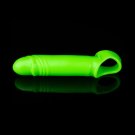 Ouch! Glow in the Dark Smooth Stretchy Penis Sleeve