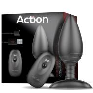 Action Asher Butt Plug with Remote Control - cena, srovnání