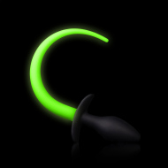 Ouch! Glow in the Dark Puppy Tail Plug - cena, srovnání