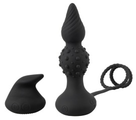 Rebel Kidz RC Butt Plug with Cock & Ball Rings