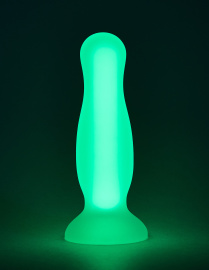 Dream Toys Radiant Soft Silicone Glow in the Dark Plug Small