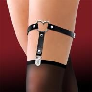 Cinderella Garter with Heart Vegan Leather - cena, srovnání