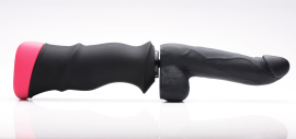 Lovebotz Mega-Pounder Hand-Held Thrusting Dildo