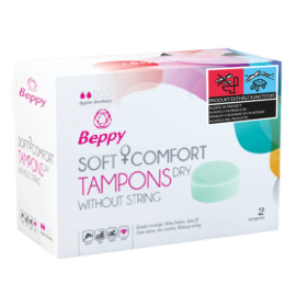 Beppy Soft+Comfort Tampons DRY 2ks