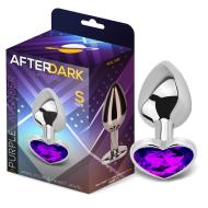 Afterdark Heart Shaped Butt Plug S - cena, srovnání