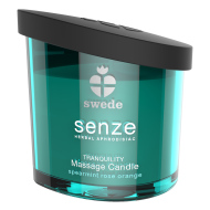 Swede Senze Massage Candle Tranquility Spearmint Rose Orange 150ml - cena, srovnání